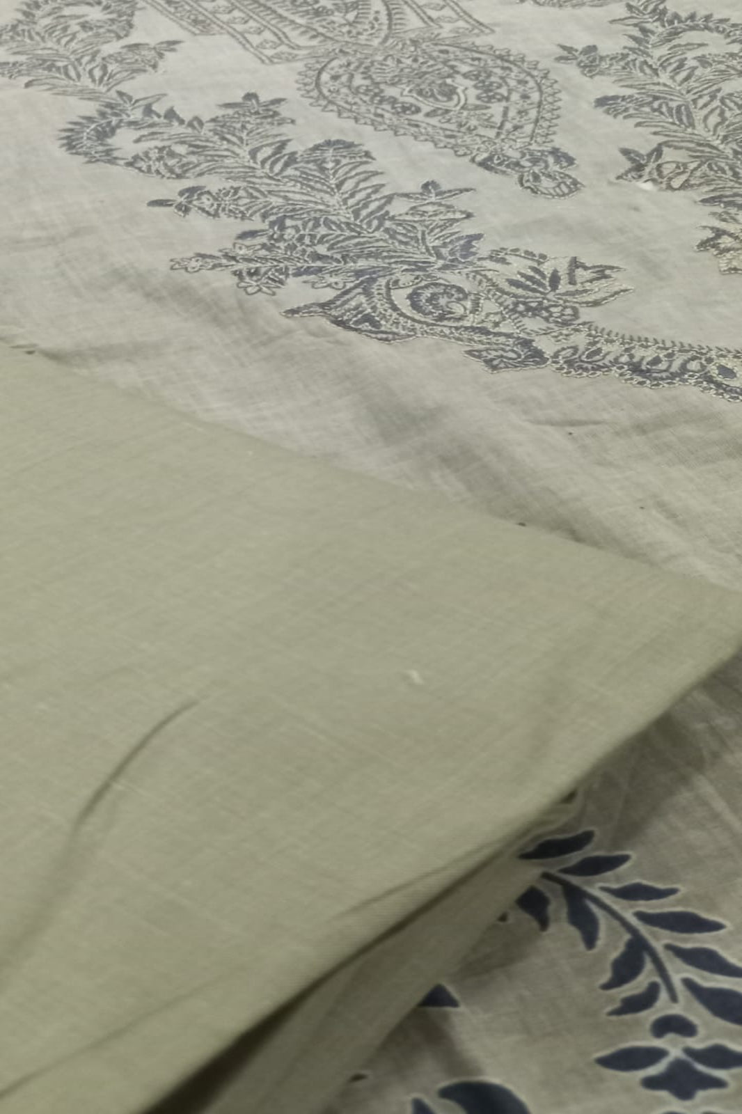 Needle Wonder Green Suit-Unstitched