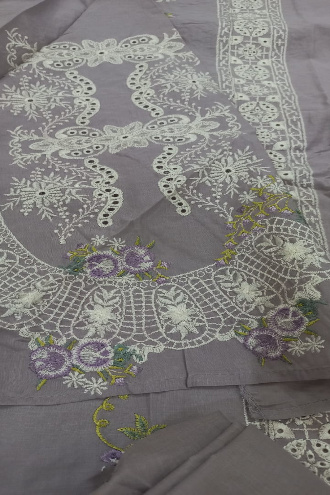 Ombre Light Beige Suit- Semi-Stitched