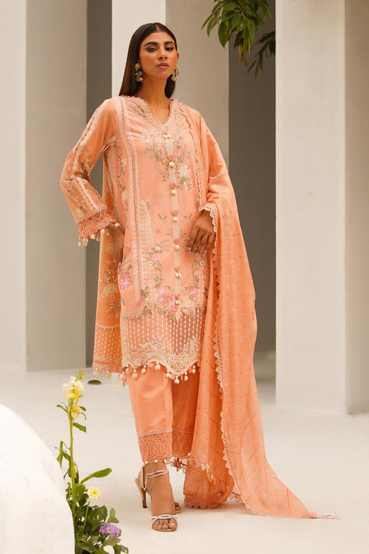 Sana Safinaz Dark  Peach  Suit