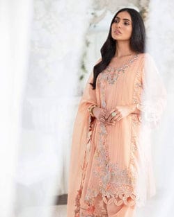 Sana Safinaz Peach  Suit