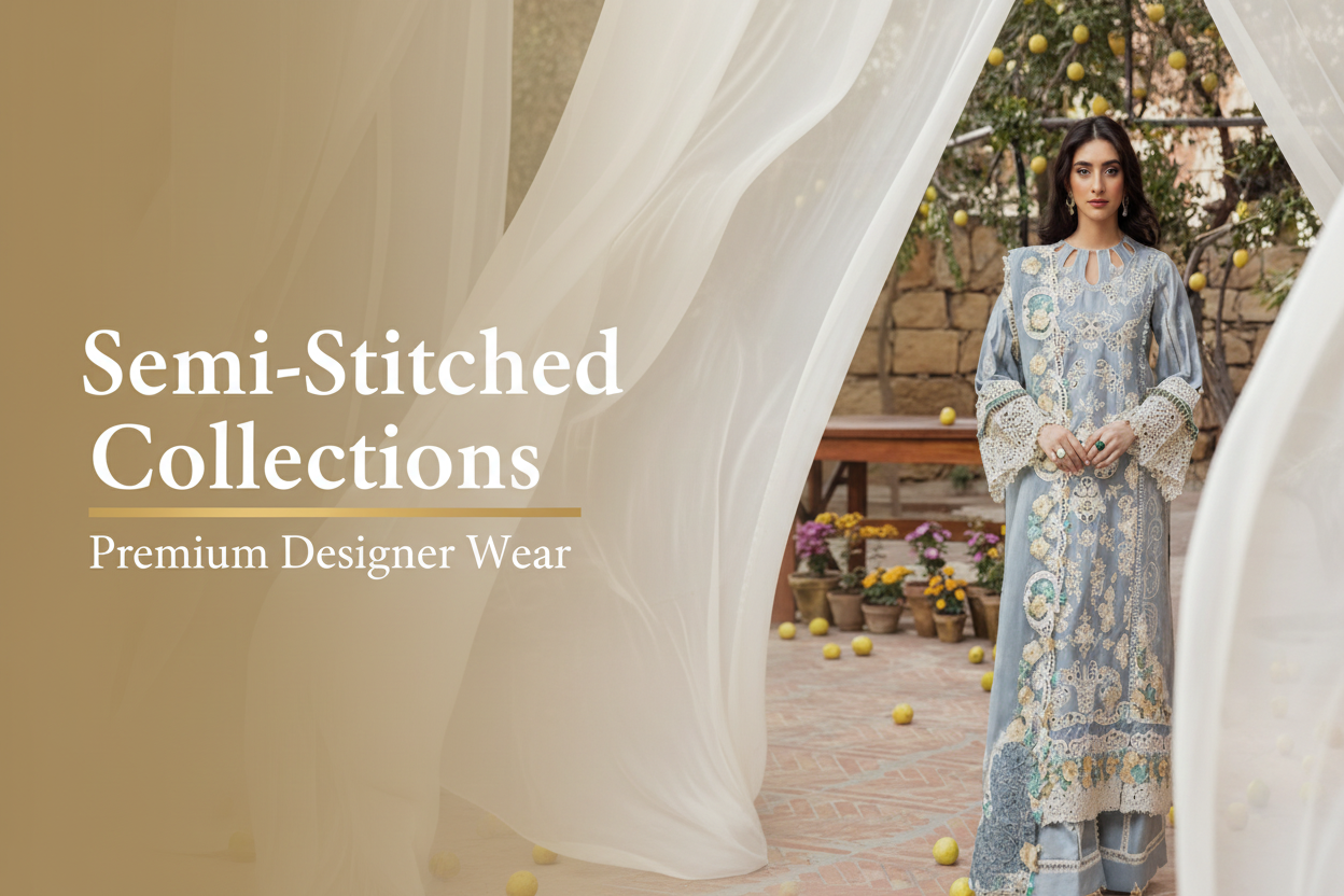 Semi-Stitched Collections Hero Banner