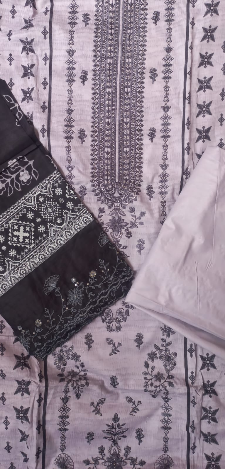 Shree Light Purple Suit-Unstitched