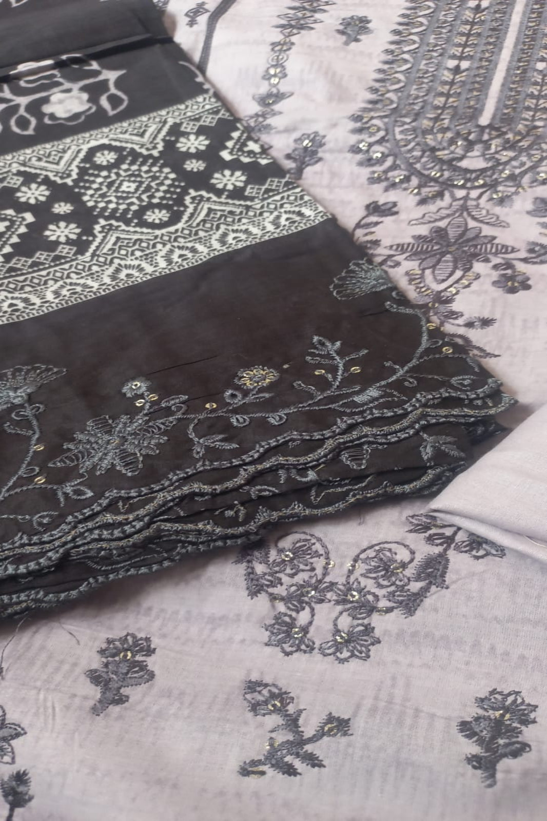 Shree Light Purple Suit-Unstitched