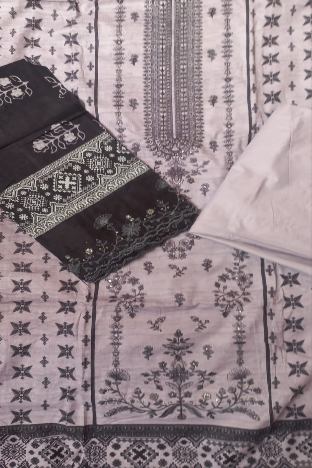 Shree Light Purple Suit-Unstitched