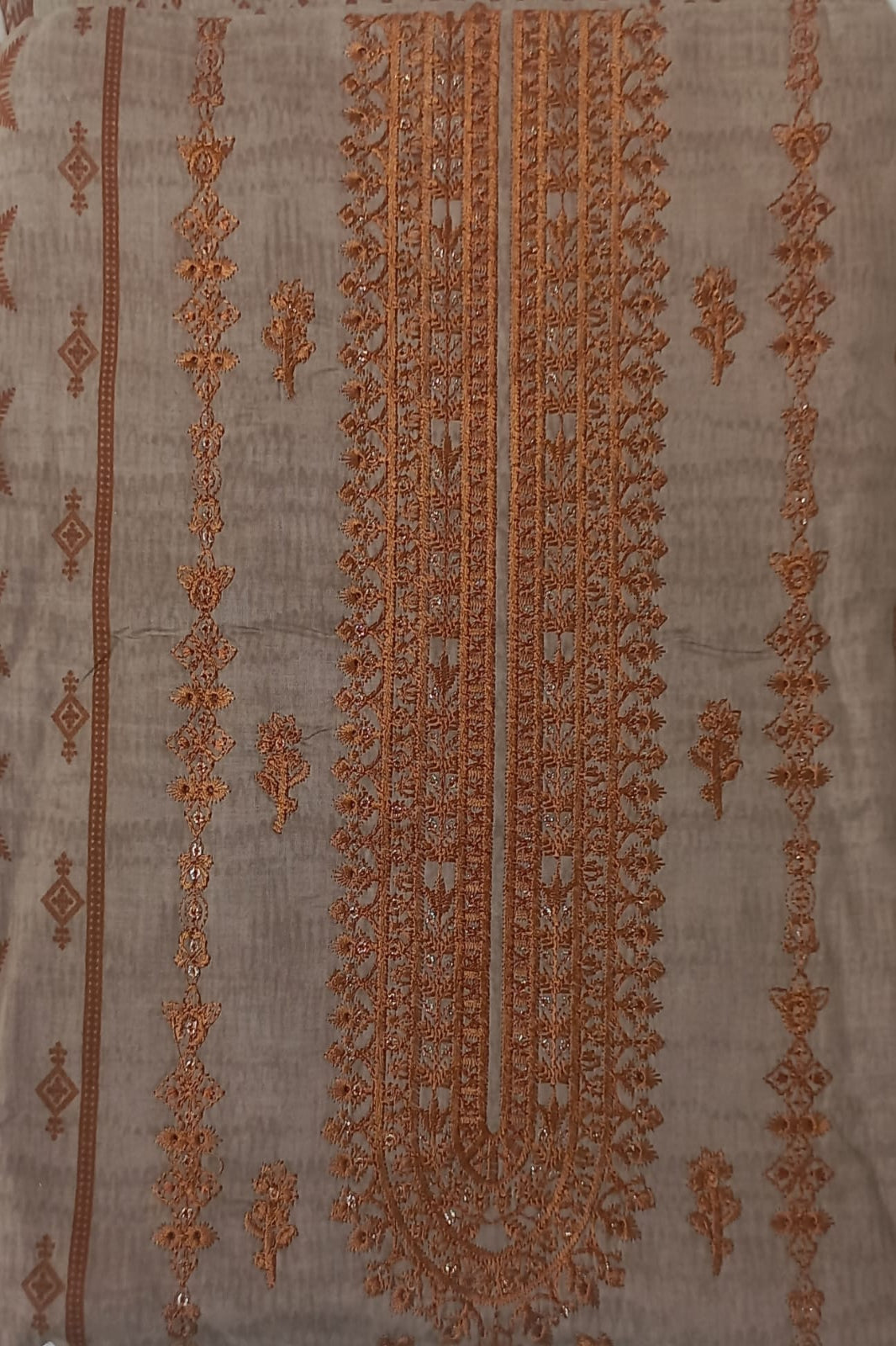 Shree Mustard Yellow Suit-Unstitched