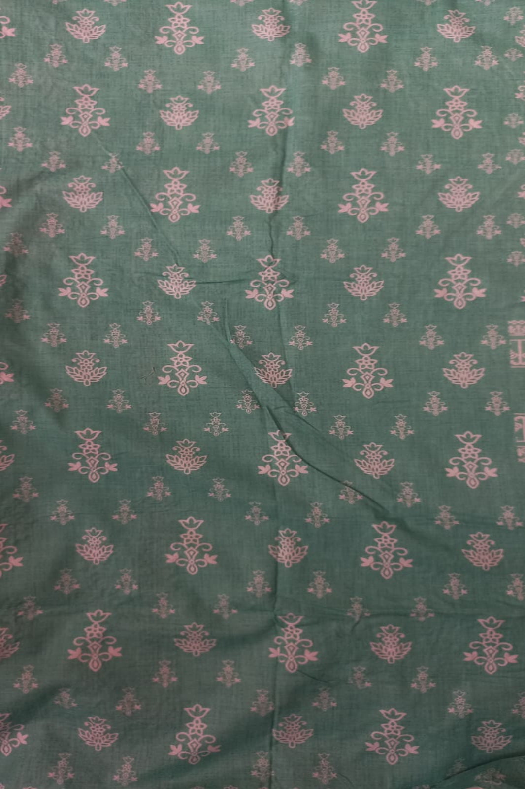 Shree Sea Green Suit- Unstitched