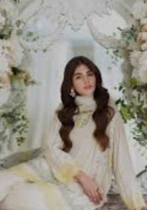 Sana Safinaz White  Suit