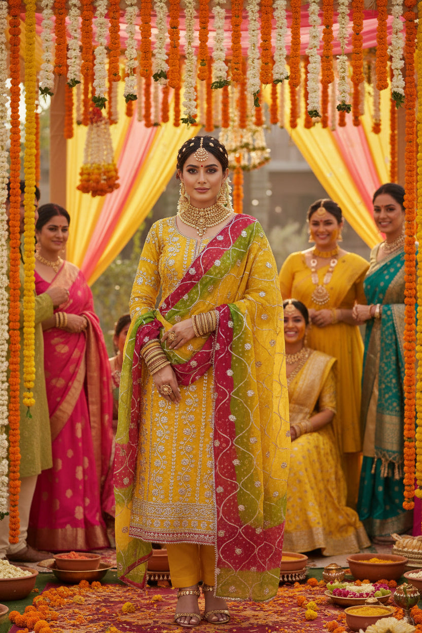 Yellow Wedding Edit - Unstitched
