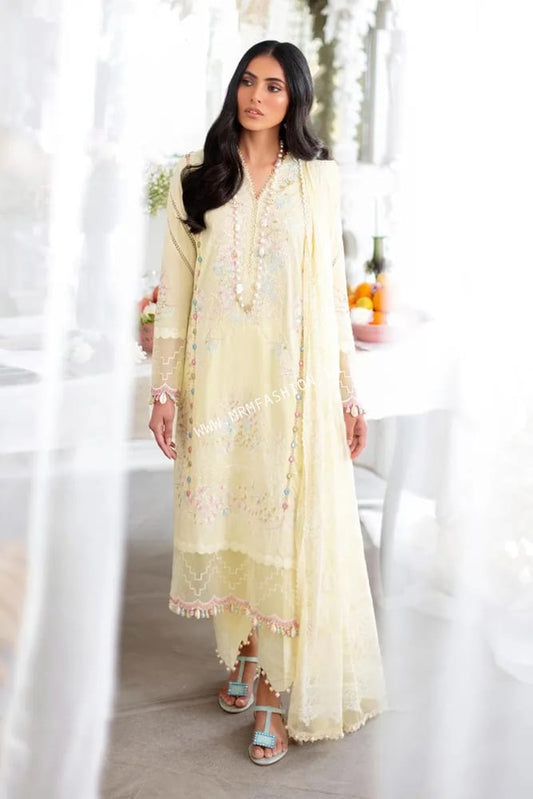 Sana Safinaz  Lemon Yellow Suit